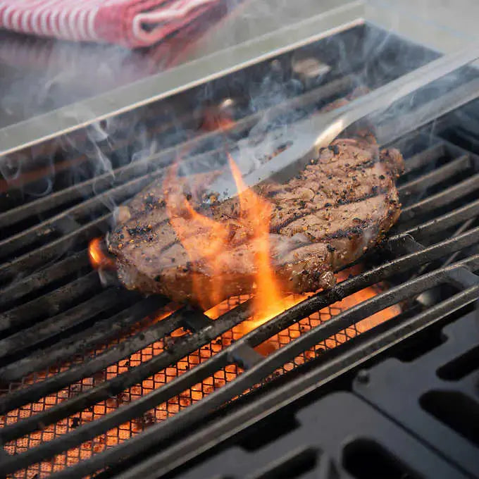Kirkland Signature Stone Island 12-Burner Propane Gas Grill – Commercial-Style Outdoor Cooking Station