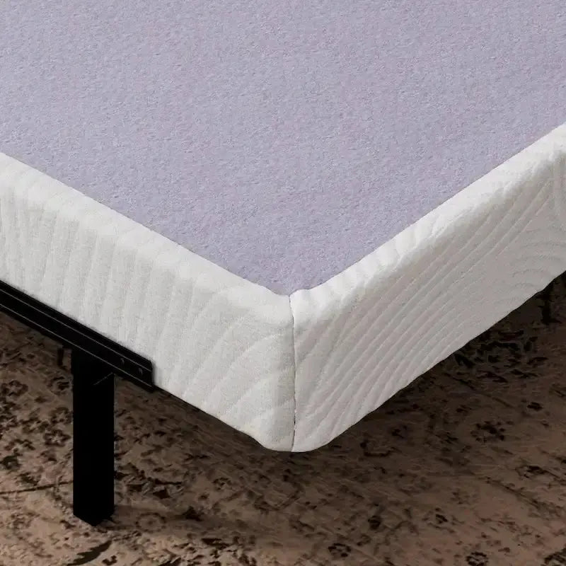 ZINUS Priage 4-Inch Bamboo Box Spring – Eco-Friendly Foundation for Mattresses