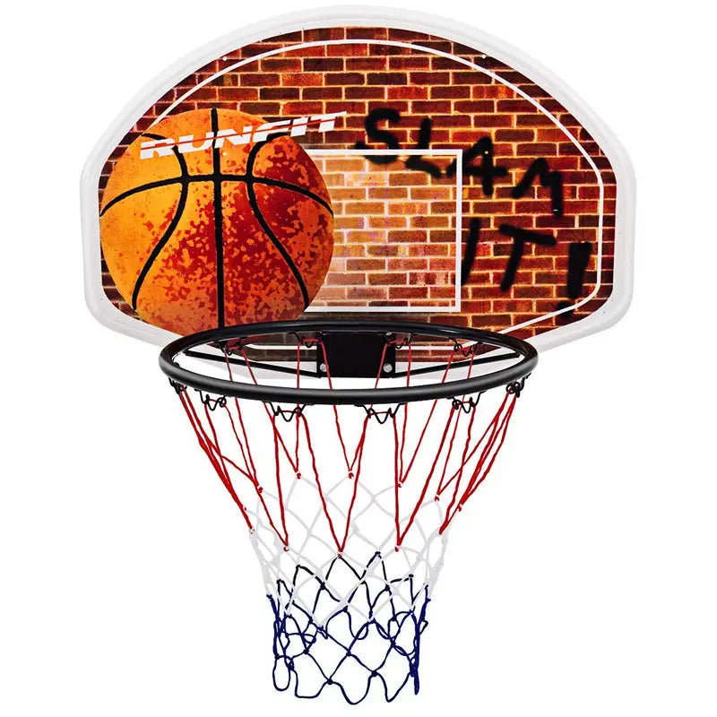 Wall-Mounted Mini Basketball Hoop – 29″ x 20″ Portable Backboard for Indoor or Outdoor Use