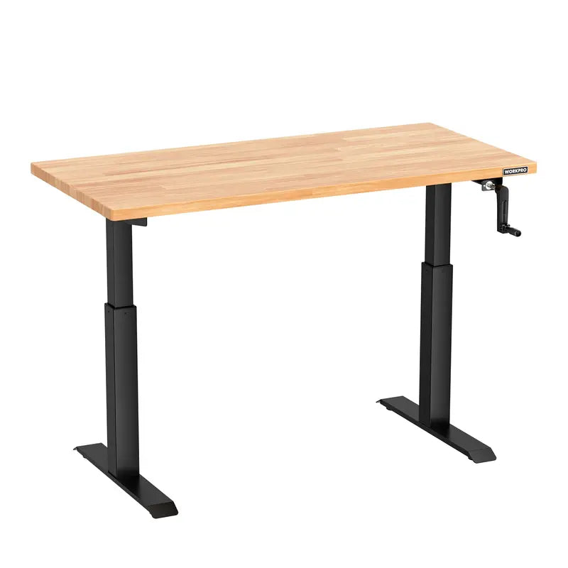WORKPRO Adjustable Crank-Height Workbench – 47.2″ x 23.6″, 300-LB Load Capacity
