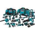 Makita 18V LXT 15-Piece Cordless Combo Kit – Includes 3.0Ah Batteries, Charger, and Core Power Tools