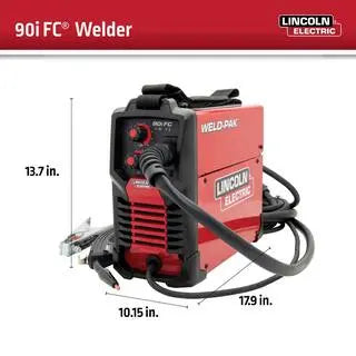 Lincoln Electric Weld-Pak 90i FC Flux-Cored Welder – Gasless Wire Feed System (Model K5255-1)