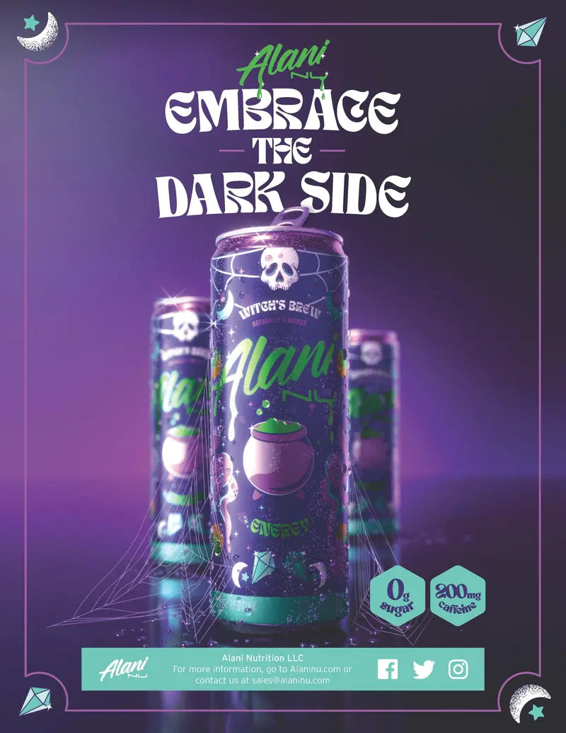 Witch's Brew Sugar-Free Energy Drink – 12-Fl-Oz Cans, 6-Count