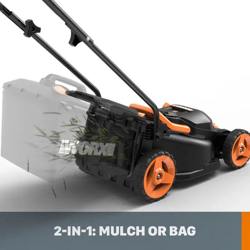 Worx 40V Power Share 4.0Ah 14  Cordless Lawn Mower (Battery and Charger Included)