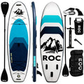 Roc 10'6″ Inflatable Stand-Up Paddle Board – Stable All-Around SUP for Beginners & Experts