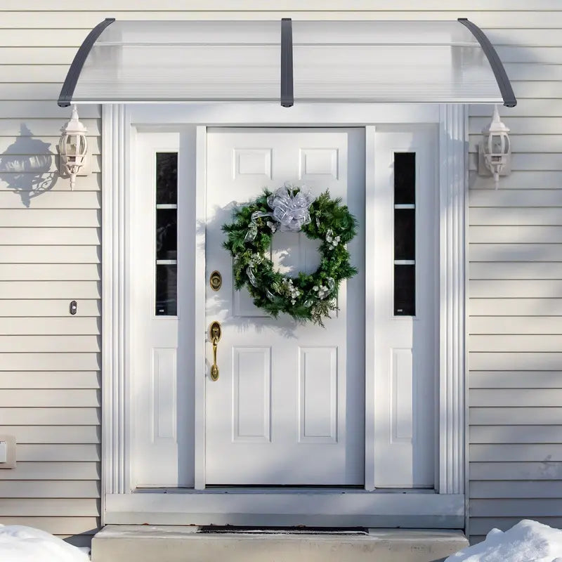 Weather-Resistant Door and Window Awning – UV, Rain, and Snow Protection for Residential Use