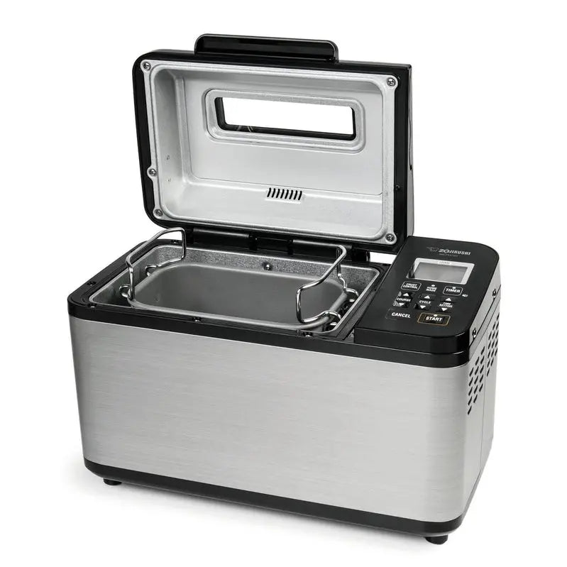 Zojirushi Home Bakery Virtuoso Plus Breadmaker – Stainless Steel Design with Advanced Programming & Artisan Bread Cycle