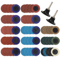 WORKPRO Sanding Disc Kit – 101-Piece 2-Inch Assortment with 1/4-Inch Holder
