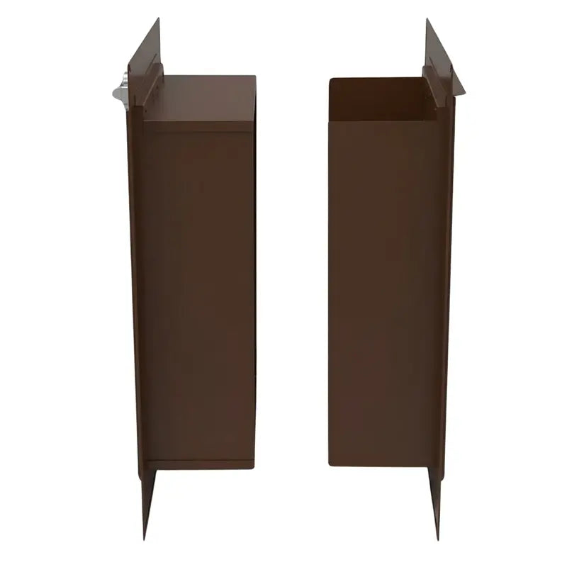 Wall-Mounted Pet Door for Cats and Dogs with Triple-Flap Seal and Adjustable Telescoping Tunnel