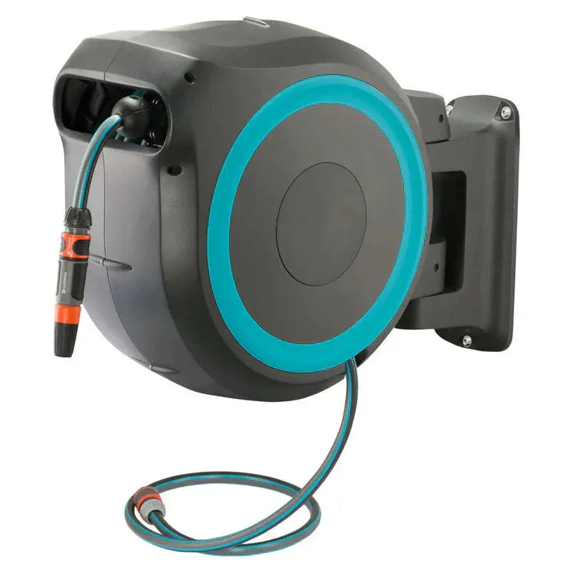 Wall-Mounted Auto-Retracting Hose Reel – 35m (115ft) Capacity