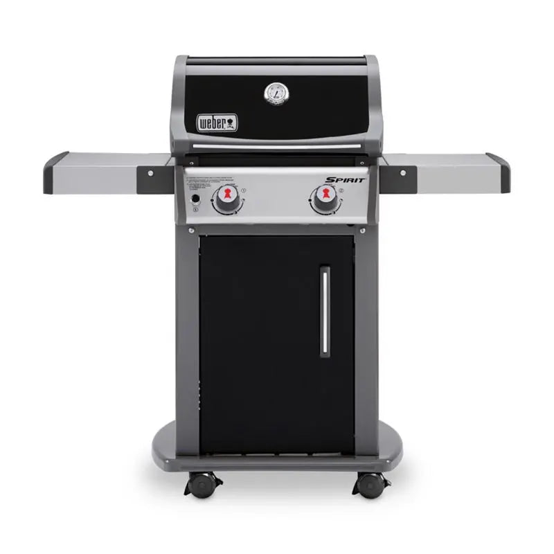 Weber Spirit E-210 Liquid Propane Grill – 2-Burner, Stainless Steel Construction, Black