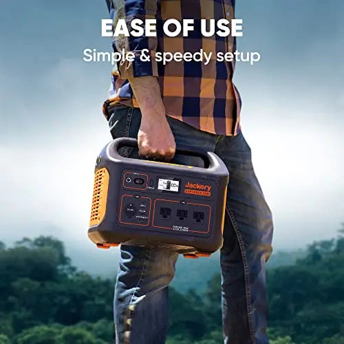Jackery Explorer 1000 Portable Power Station – 1002Wh, Triple 1000W AC Outlets