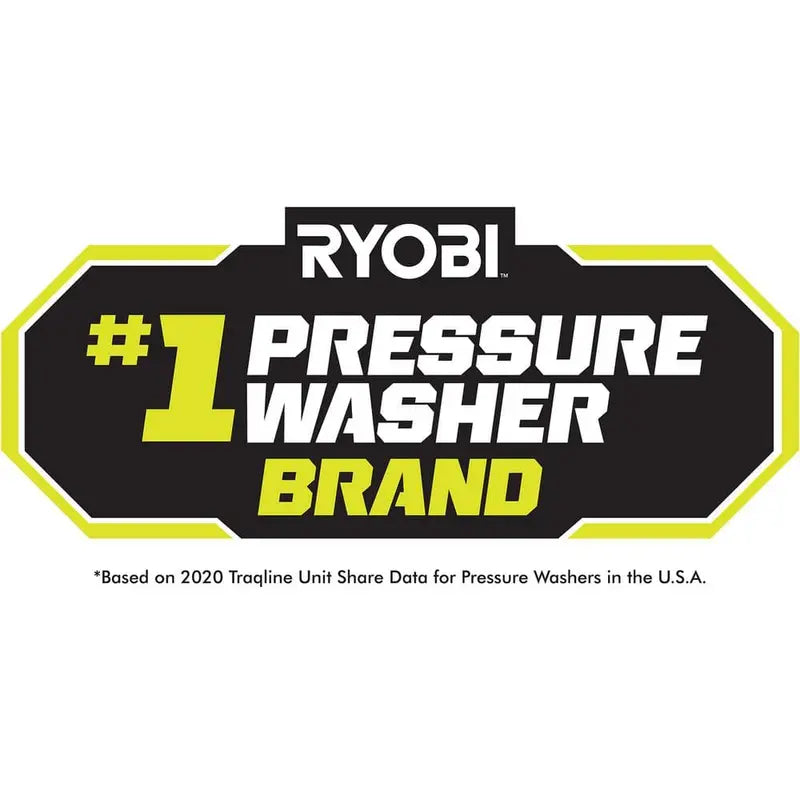 RYOBI 1600 PSI 1.2 GPM Cold Water Corded Electric Pressure Washer RY141612
