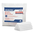 WORKPRO 100-Pack Standard 18-Gauge Hot Glue Sticks – Universal Compatibility