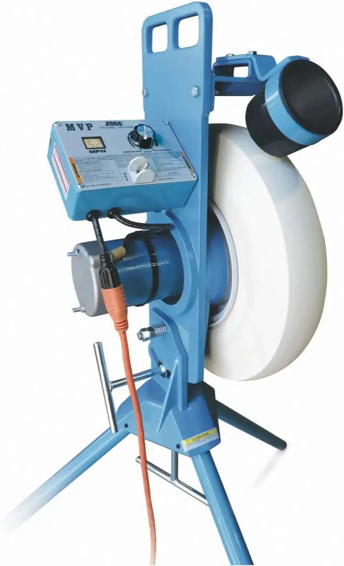 Jugs MVP Adjustable Pitching Machine – Up to 60 MPH, Baseball & Softball Training Tool for Leagues & Home Practice