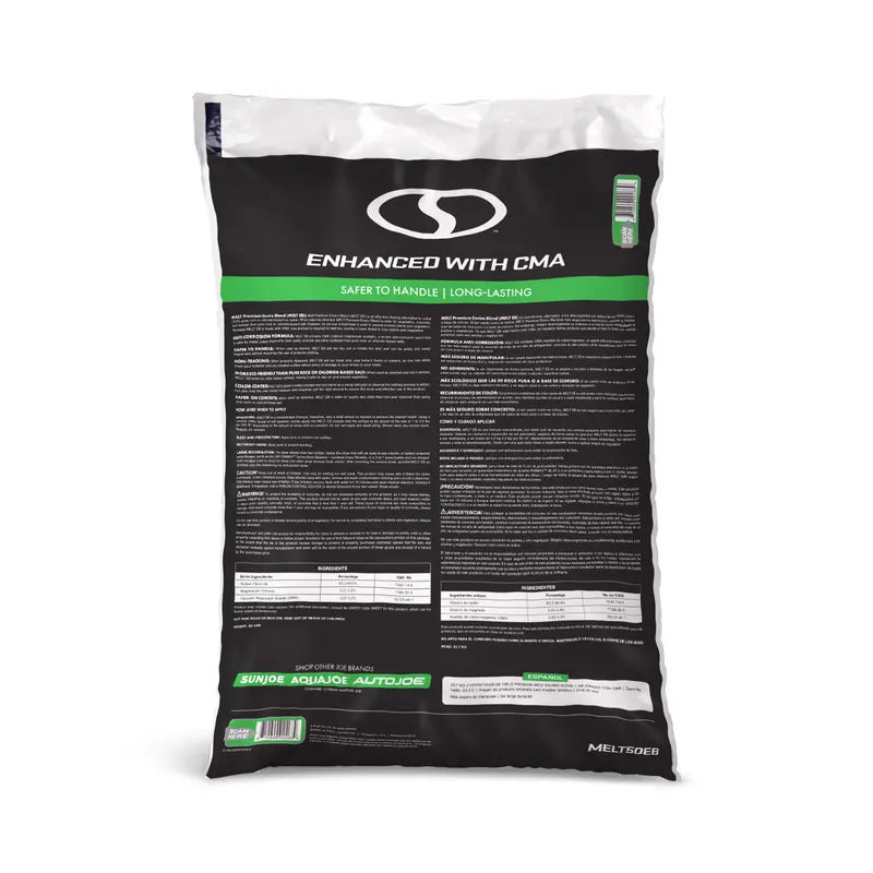Snow Joe Melt 50 lb Premium Enviro Blend Ice Melter, Non-Tracking, Safe for Vegetation & Concrete
