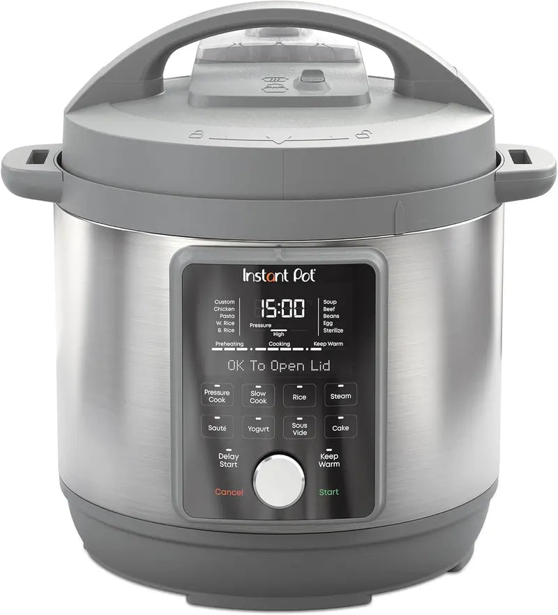 Instant Pot 8-Quart Quiet Plus – 9-in-1 Stainless Steel Pressure Cooker with Noise-Reduction Tech