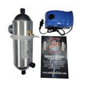 Smoke Daddy Big Kahuna Chef Smoke Generator, Electric BBQ Grill Accessory for Hot/Cold Smoking, Silver, Wood Burning