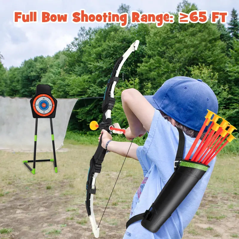 Kids' Bow and Arrow Set – 2-Piece Safe Archery Toy for Ages 6+