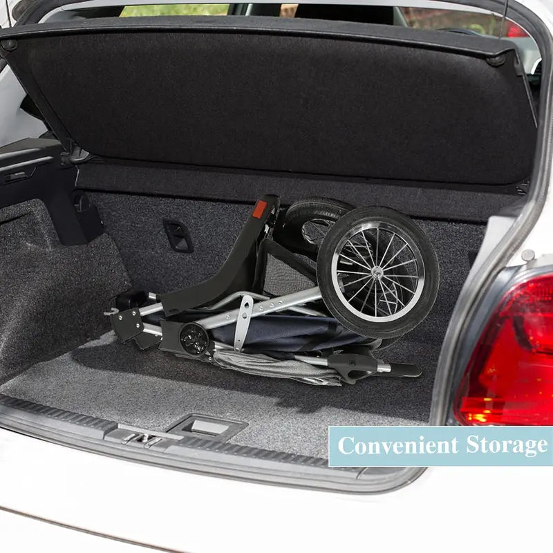 VIAGDO Heavy-Duty Pet Stroller for Small to Medium Dogs and Cats