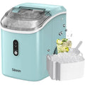 Silonn Nugget Ice Maker — 33 lbs/24H Chewable Pellet Ice Machine with Auto-Clean Function for Kitchen, Office, or Bar