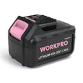 WORKPRO 20V Replacement Battery – Compatible Li-ion Pack for Pink Cordless Drills