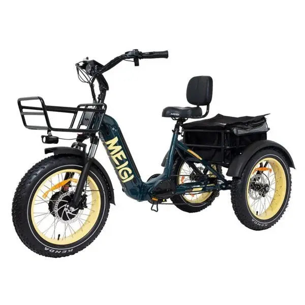 Silverado 20 Folding Electric Tricycle – 48V/14Ah, 750W Motor, Wide-Tread Design, 150 kg Load Capacity