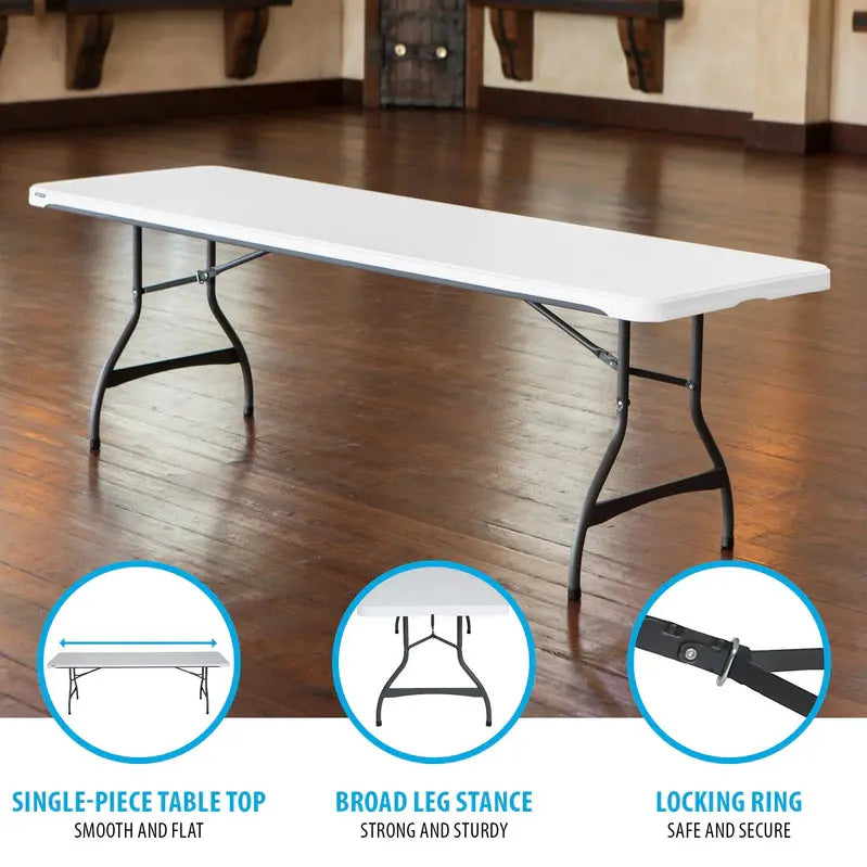 Lifetime Folding Table and Chair Set – Bulk Pack of 108 for Events, Catering, or Large Gatherings