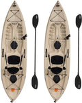Lifetime Tamarack Angler 100 Fishing Kayak – 2-Pack with Paddles Included