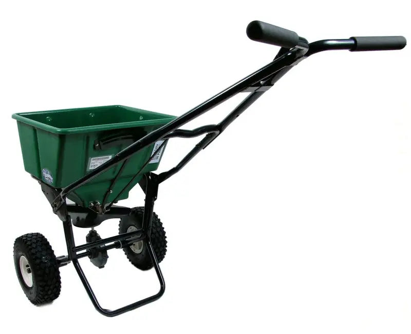 Scotts 50-Lb Broadcast Push Spreader – Adjustable Spread Rate for Lawns and Gardens