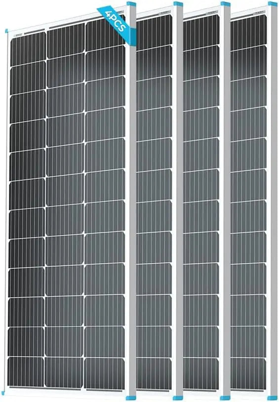 Renogy 175W 12V Monocrystalline Solar Panel for RV, Marine, Rooftop & Off-Grid Use