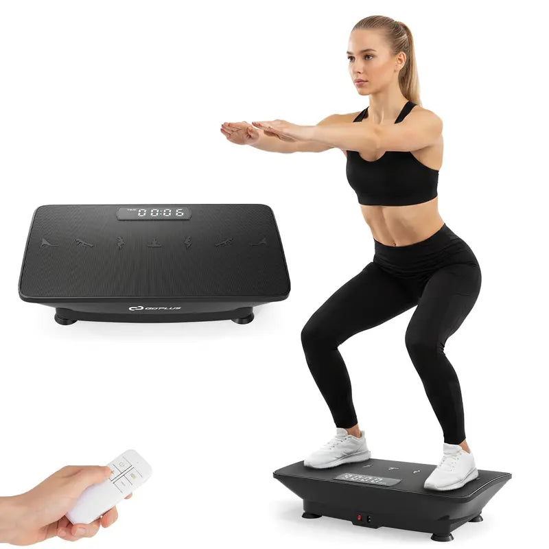 Smart Vibration Platform – Bluetooth-Enabled Exercise Machine with Gravity Sensor & Remote Control