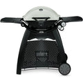 Weber Q3200 Propane Grill – Titanium Finish, Premium Portable Gas BBQ