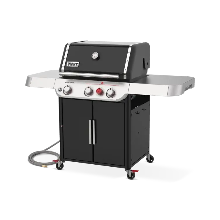 Weber Genesis E-325 Stainless Steel Gas Grill – 3-Burner, 500+ Sq In Cooking Area, Premium Features