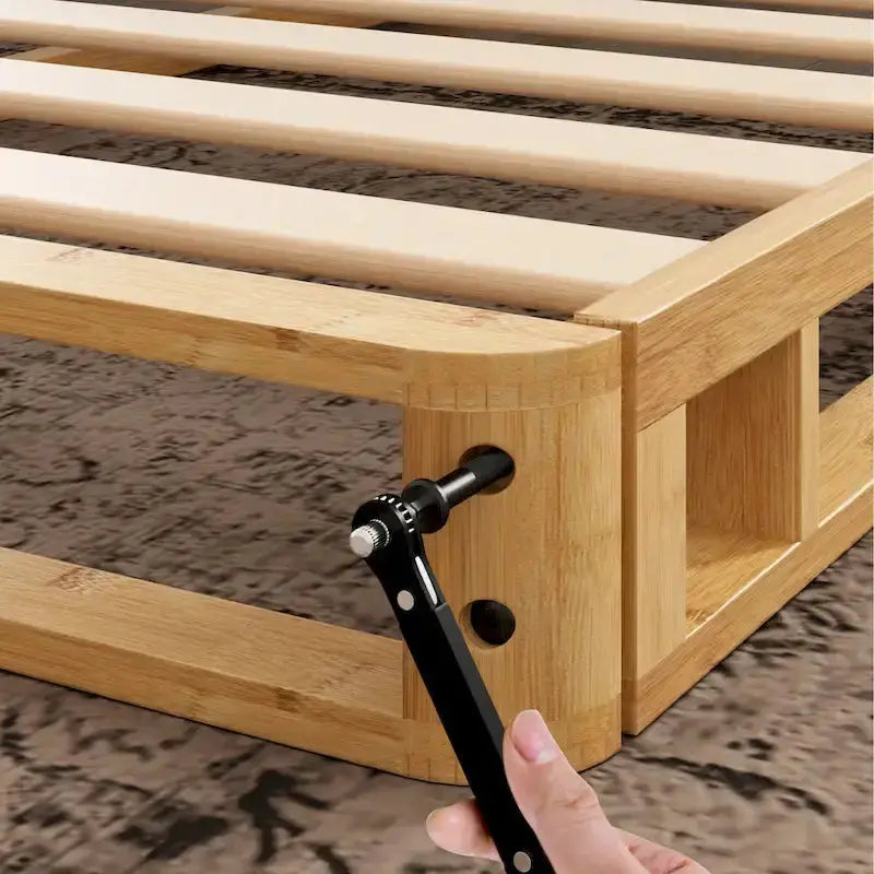 ZINUS Priage 4-Inch Bamboo Box Spring – Eco-Friendly Foundation for Mattresses