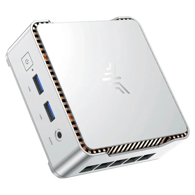 Kamrui GK3Plus Mini PC – 16GB DDR4 RAM, 512GB M.2 SSD, Compact Desktop Replacement
