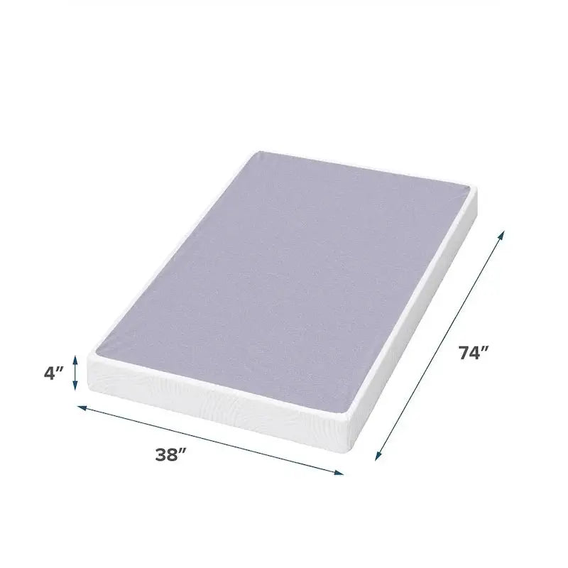 ZINUS Priage 4-Inch Bamboo Box Spring – Eco-Friendly Foundation for Mattresses