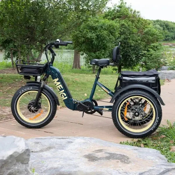 Silverado 20 Folding Electric Tricycle – 48V/14Ah, 750W Motor, Wide-Tread Design, 150 kg Load Capacity