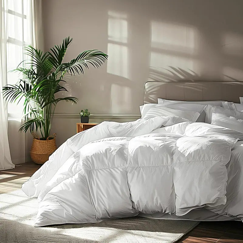 Serta Hotel Luxury Hypoallergenic Duvet Insert | Premium Down-Alternative Comforter for Year-Round Use, Soft Breathable Fabric & Fluffy Fill