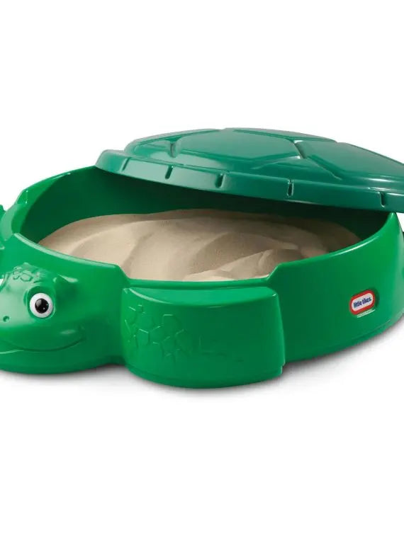 Little Tikes Turtle Sandbox – Durable Outdoor Play Sandpit for Kids