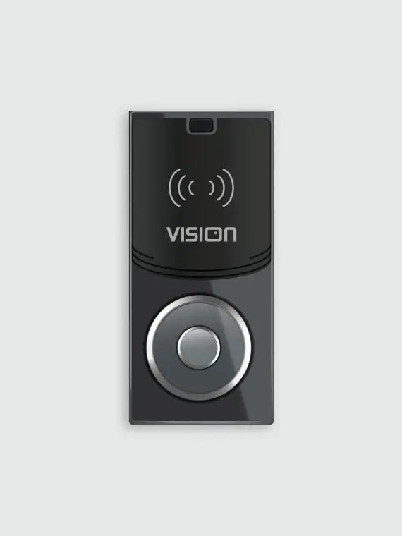 Wood Smart Lock with Connect – Black, Keyless Entry, Bluetooth Enabled Door Lock