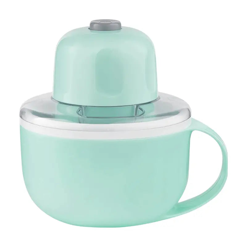 Single-Serve Ice Cream Maker – Integrated Ingredient Chute + Freezable Serving Mug