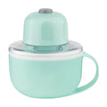 Single-Serve Ice Cream Maker – Integrated Ingredient Chute + Freezable Serving Mug