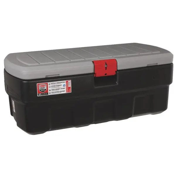 Rubbermaid 48-Gallon ActionPacker Storage Tote – Durable, Weather-Resistant Container