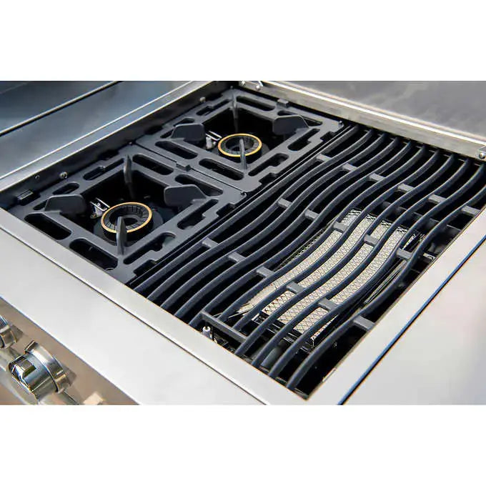 Kirkland Signature Stone Island 12-Burner Propane Gas Grill – Commercial-Style Outdoor Cooking Station