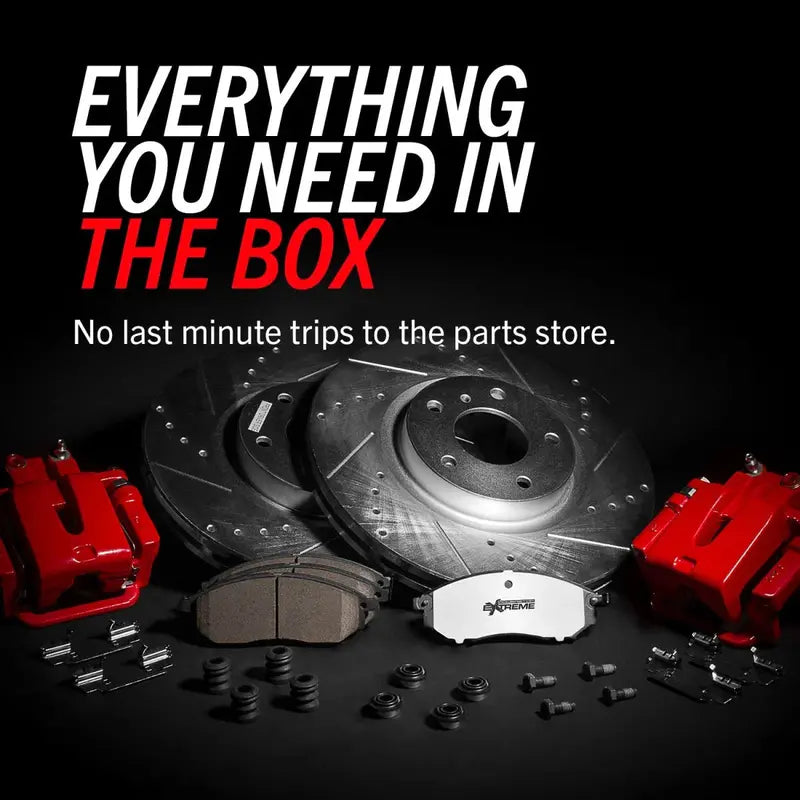 Z36 Front Brake Kit – Carbon-Ceramic Pads, Drilled & Slotted Rotors, and Performance Calipers for Trucks