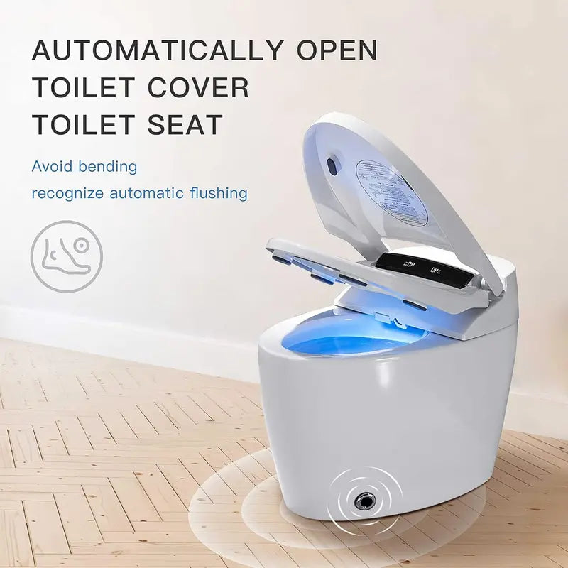 XEK Smart Bidet Toilet – All-in-One One-Piece Intelligent Toilet with Integrated Wash Functions