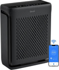 Large-Room Air Purifier – Real-Time Air Quality Monitor, Washable Pre-Filter, Pet-Safe Design