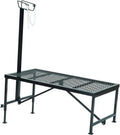 Weaver Leather Adjustable Livestock Trimming Stand – Sturdy Steel Design with Wire Headpiece for Sheep & Goats