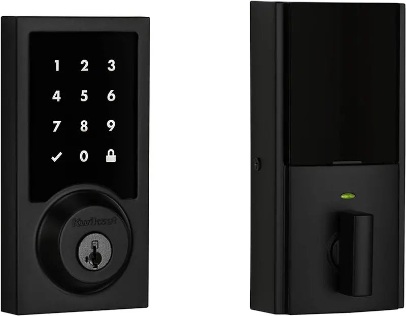 SmartLock Pro Black – Keyless Entry Door Lock with Bluetooth Connectivity